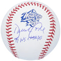 David Cone Signed 1999 World Series Baseball | 99 WS Champs Inscription