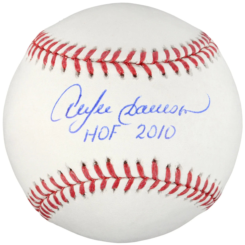 Andre Dawson Signed Baseball | HOF 2010 Inscription