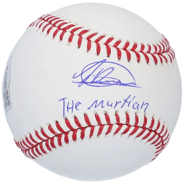 Jasson Dominguez Signed Baseball | The Martian Inscription