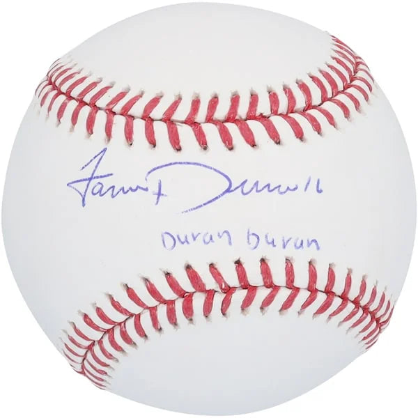 Jarren Duran Signed Baseball | Duran Duran Inscription