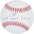 Christian Encarnacion-Strand Signed Baseball | MLB Debut 7/17/23 Inscription