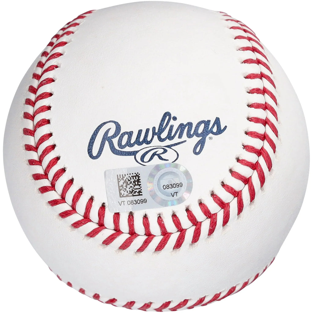 Carlton Fisk Signed Hall of Fame Logo Baseball | HOF 2000 Inscription