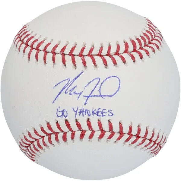 Max Fried Signed Baseball | Yankees Go Yankees Inscription