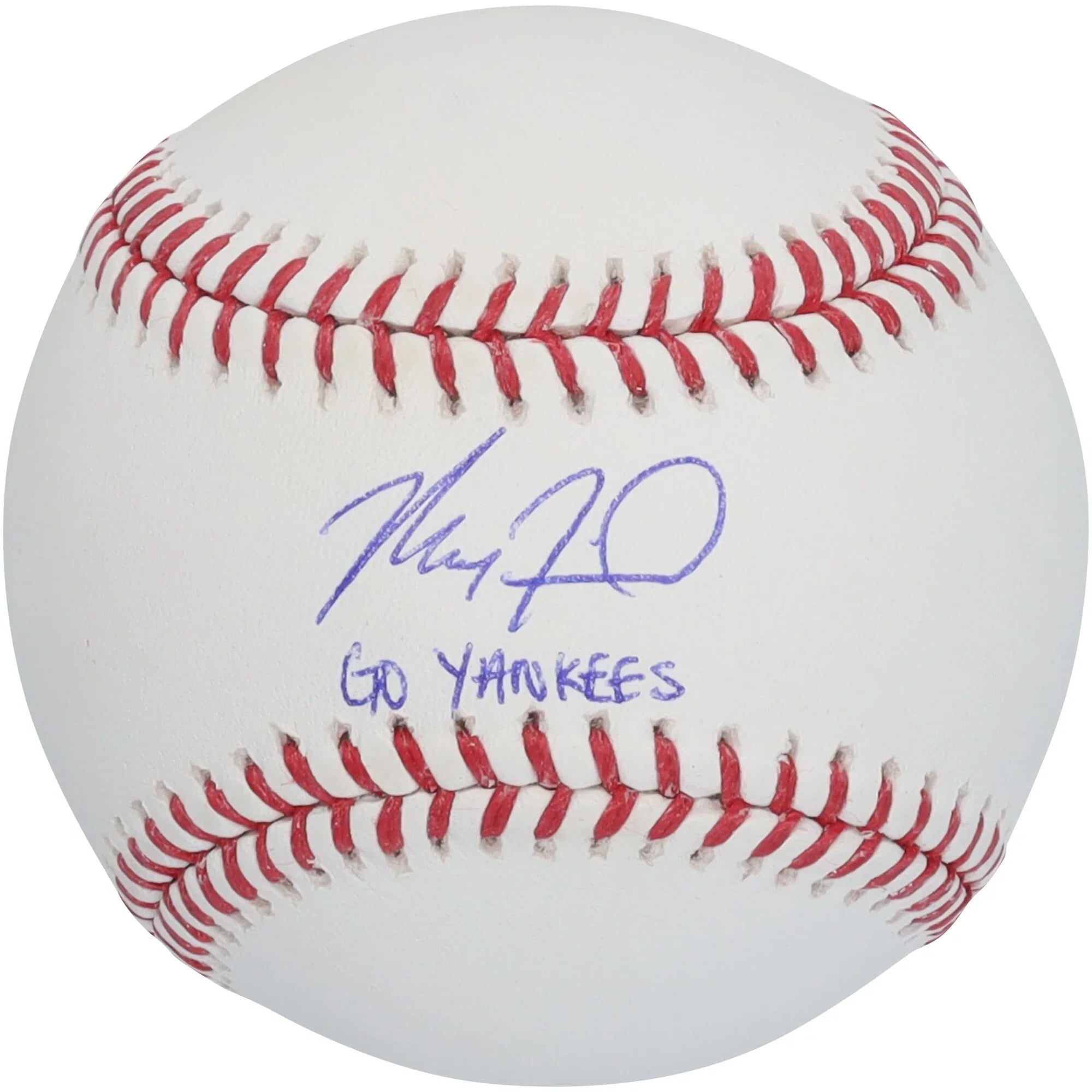Max Fried Signed Baseball | Yankees Go Yankees Inscription