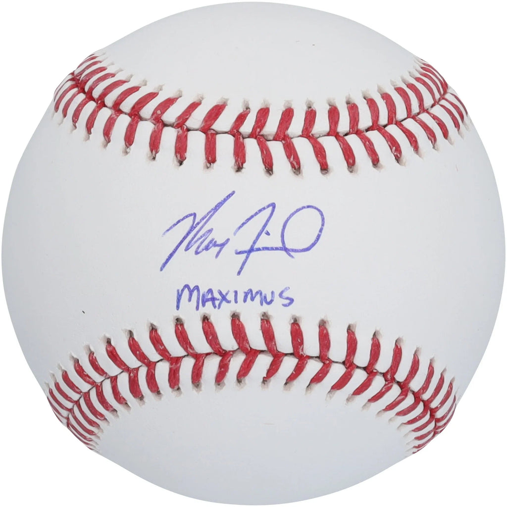 Max Fried Signed Baseball | Maximus Inscription