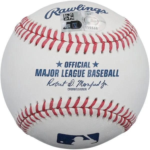 MacKenzie Gore Signed Baseball | Go Rangers Inscription