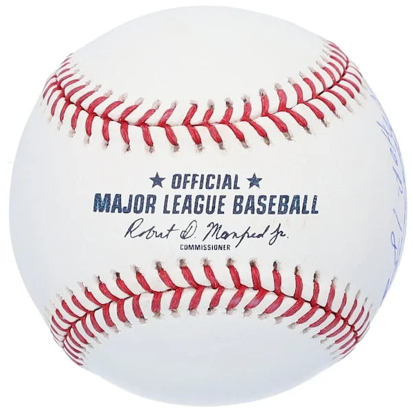 Vladimir Guerrero Signed Hall of Fame Logo Baseball | HOF 18 Inscription