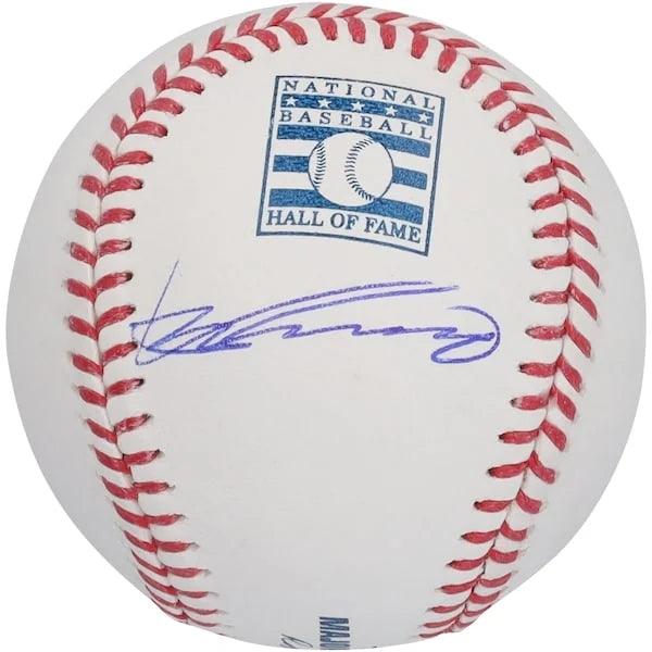 Vladimir Guerrero Signed Hall of Fame Logo Baseball | Angels