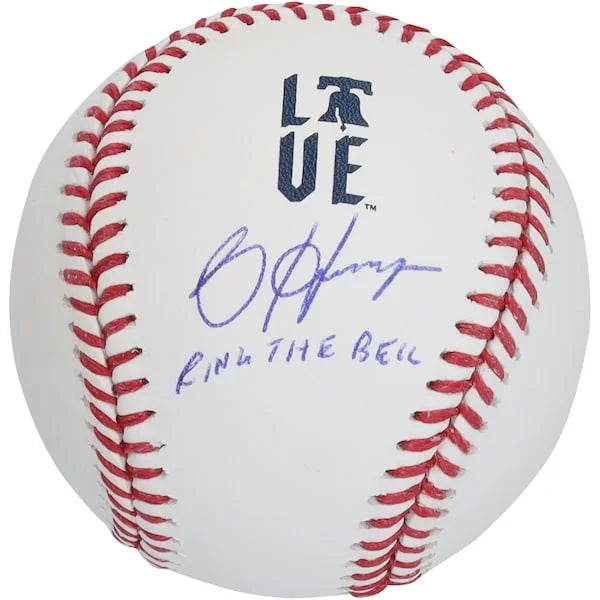Bryce Harper Signed 2024 City Connect Baseball | Ring The Bell Inscription