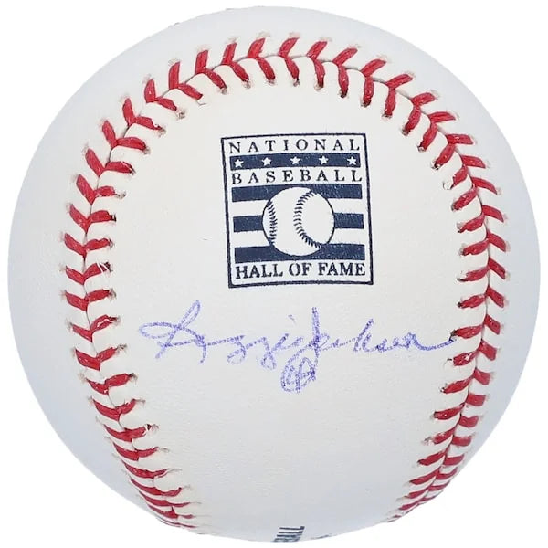 Reggie Jackson Signed Hall of Fame Logo Baseball | Yankees
