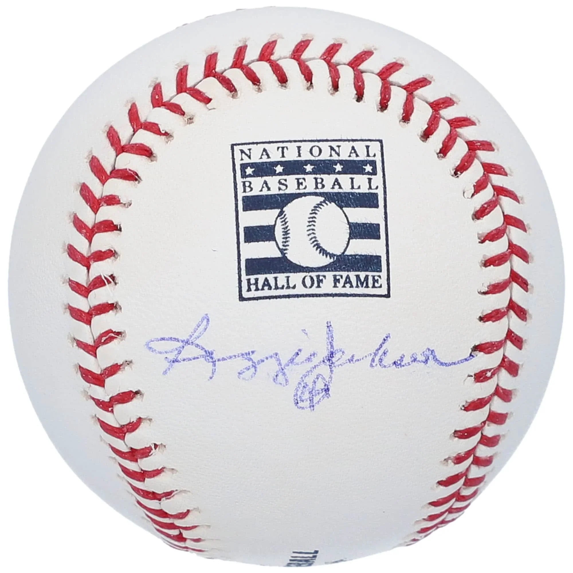 Reggie Jackson Signed Hall of Fame Logo Baseball | Yankees
