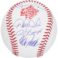 Derek Jeter, Andy Pettitte, Jorge Posada & Mariano Rivera Signed 1998 World Series Basebal