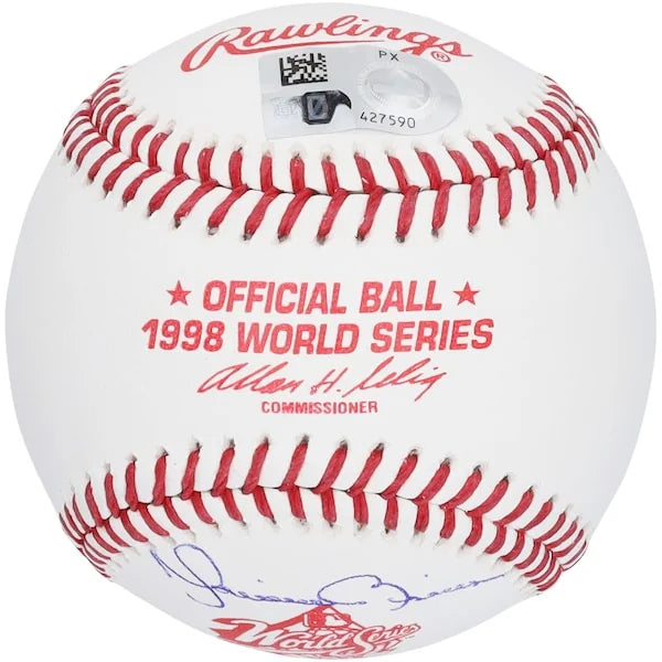 Derek Jeter, Andy Pettitte, Jorge Posada & Mariano Rivera Signed 1998 World Series Basebal