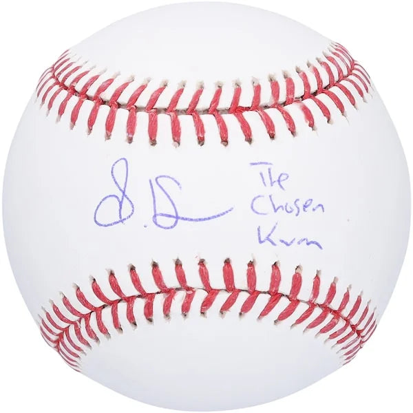 Steven Kwan Signed Baseball | The Chosen Kwan Inscription