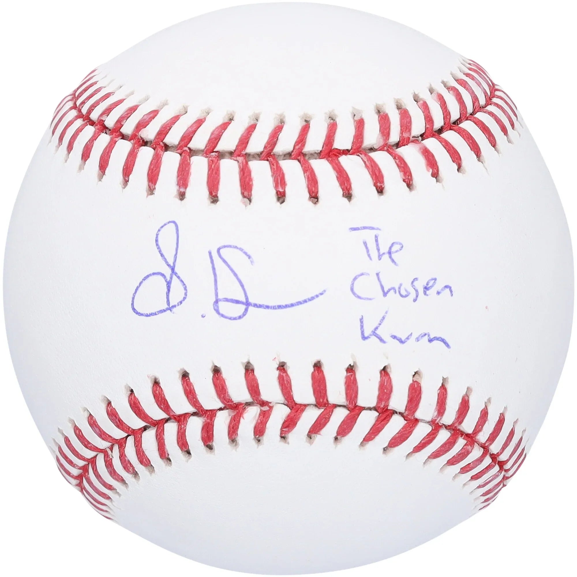 Steven Kwan Signed Baseball | The Chosen Kwan Inscription
