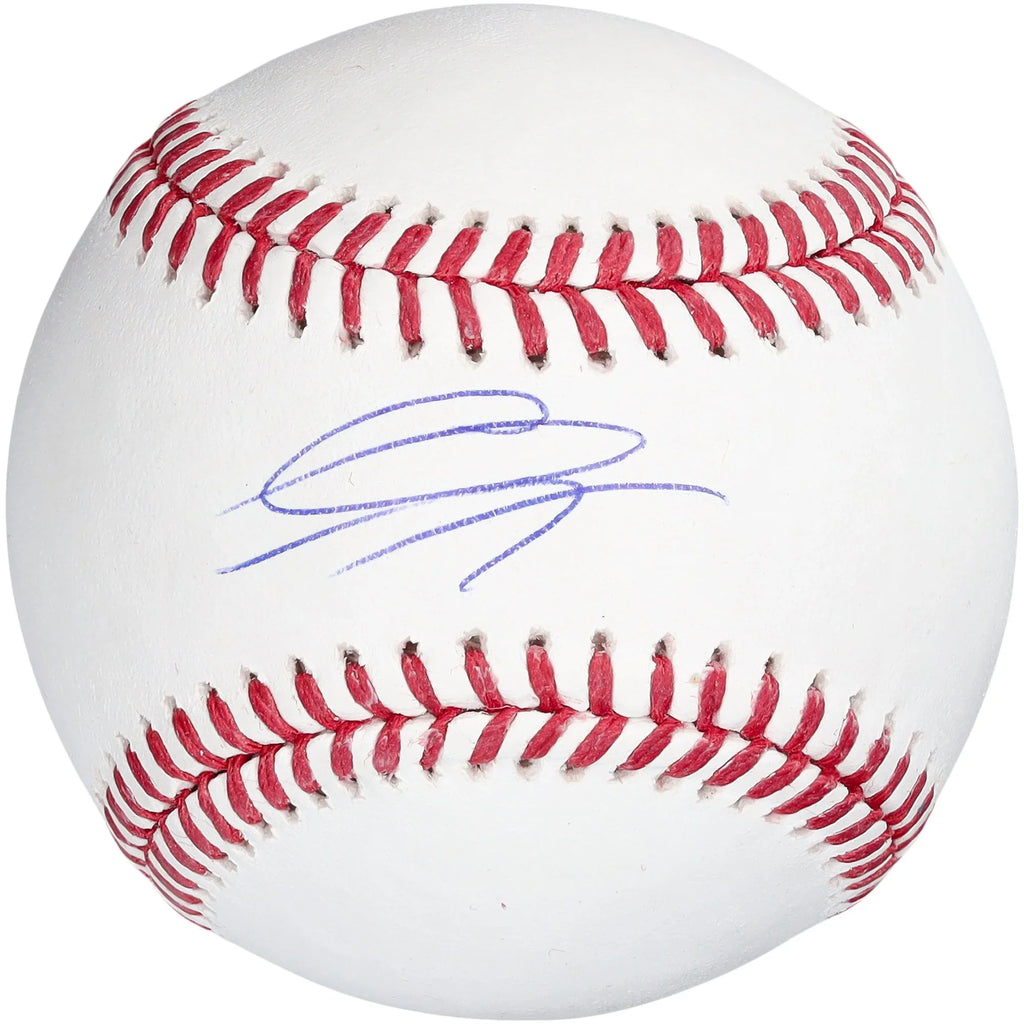 Gavin Lux Signed Baseball | Tampa Bay Rays