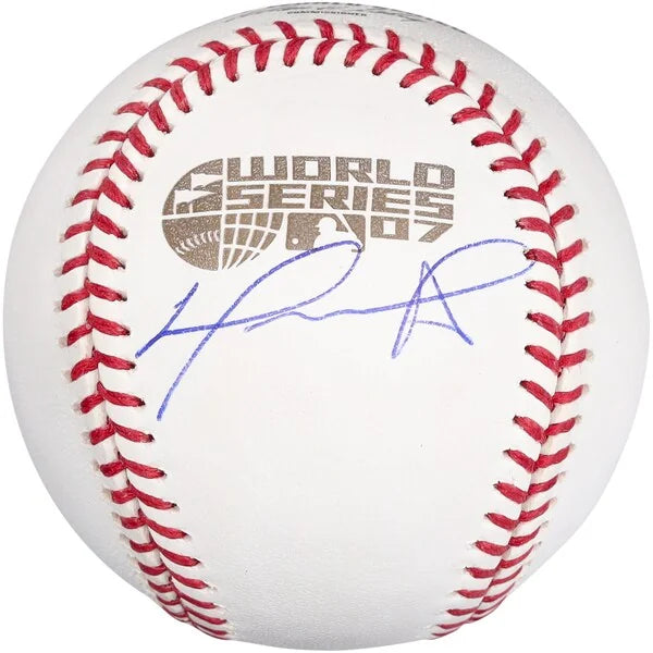 David Ortiz Signed 2007 World Series Baseball | Boston Red Sox