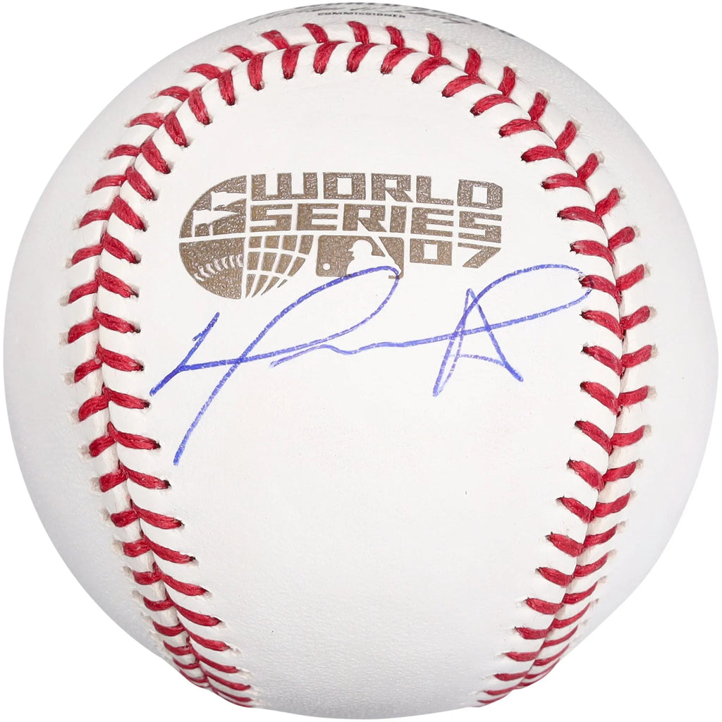David Ortiz Signed 2007 World Series Baseball | Boston Red Sox