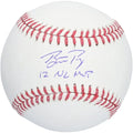 Buster Posey Signed Baseball | 12 NL MVP Inscription