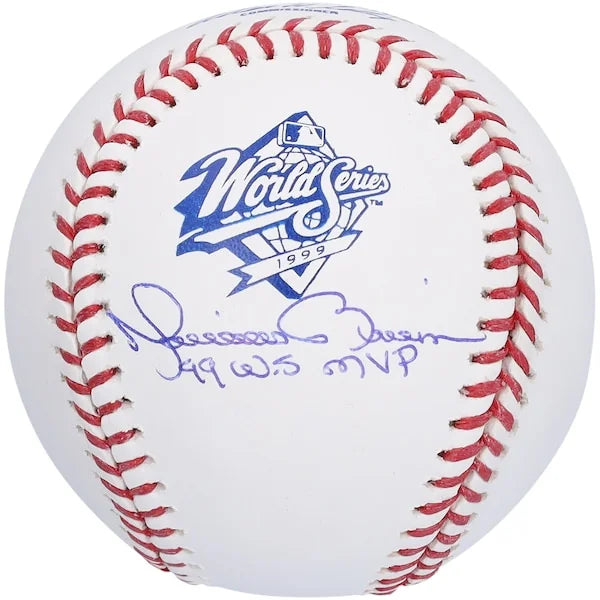 Mariano Rivera Signed 1999 World Series Baseball | 99 WS MVP Inscription