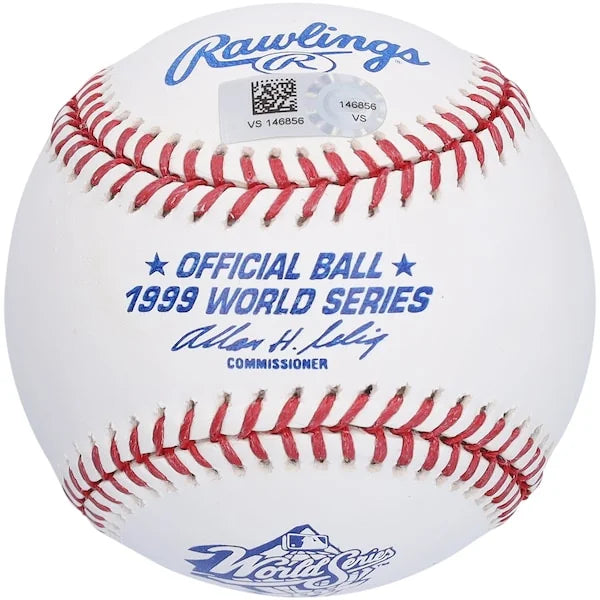 Mariano Rivera Signed 1999 World Series Baseball | 99 WS MVP Inscription