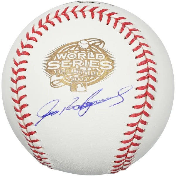 Ivan Rodriguez Signed 2003 World Series Baseball | Florida Marlins