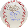 CC Sabathia Signed 2009 World Series Baseball | 09 WS Champs Inscription