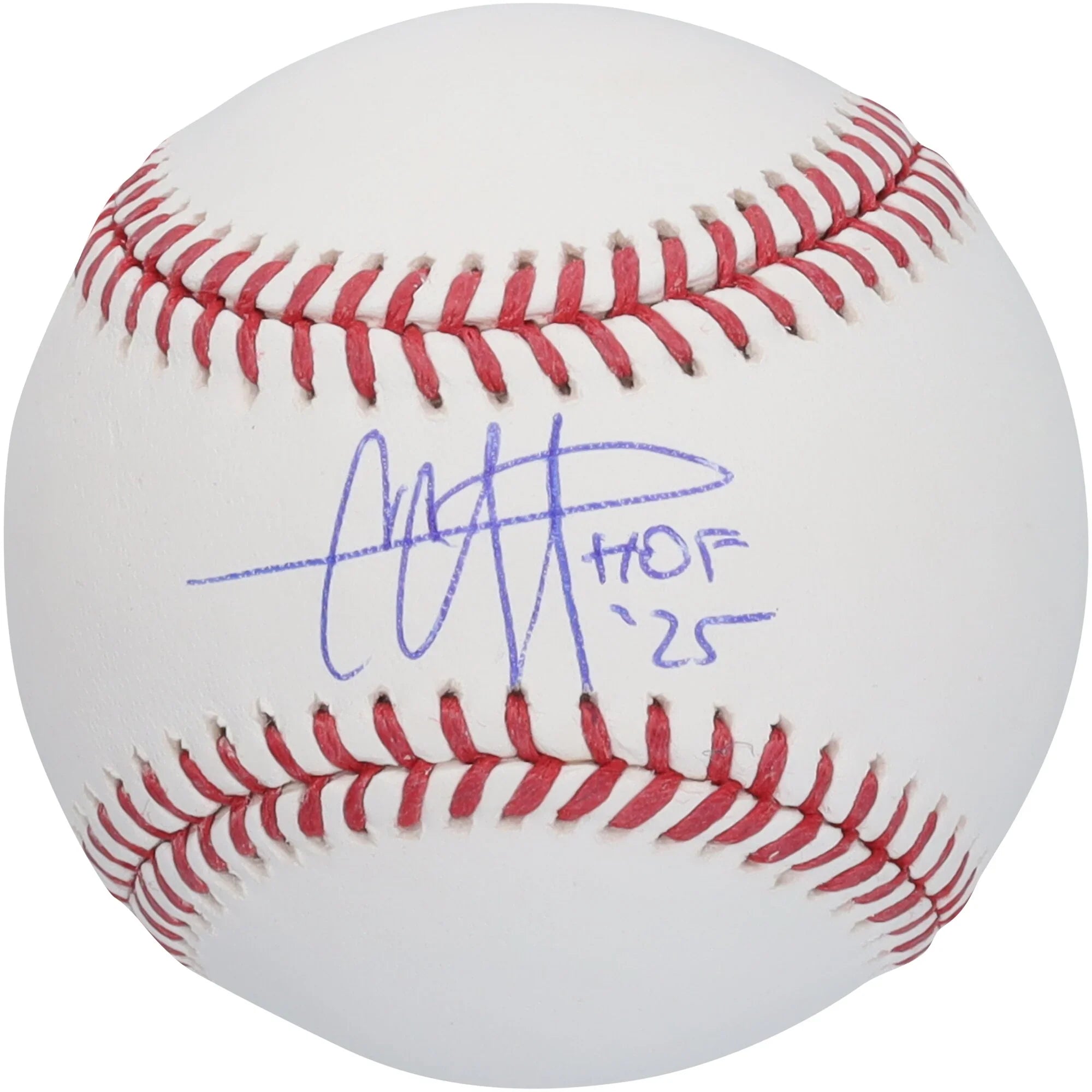 CC Sabathia Signed MLB Baseball | HOF 25 Inscription