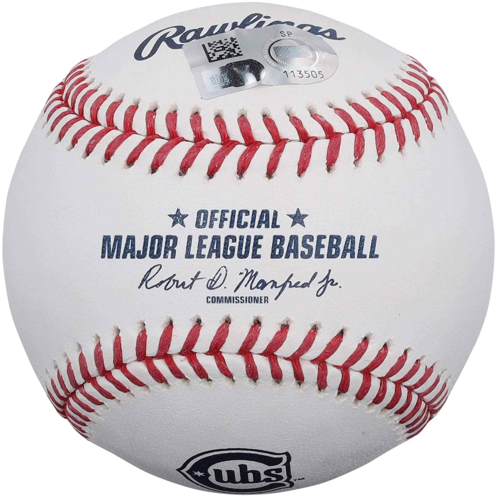 2025 Matt Shaw Signed Chicago Cubs Baseball | Fly The W Inscription