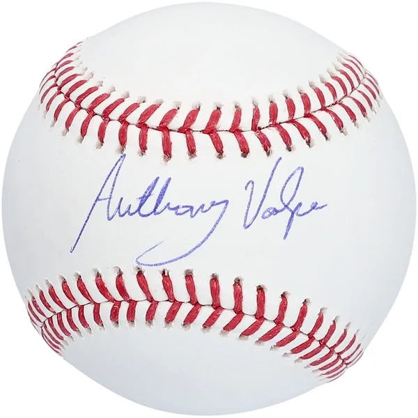 Anthony Volpe Signed Yankees Baseball | Authenticated
