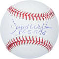 David Wells Signed Yankees Baseball | PG 5-17-98 Inscription
