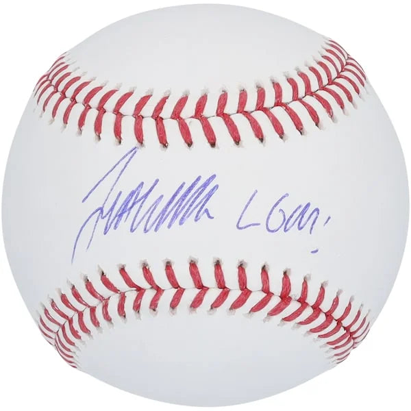 Jett Williams Signed Mets Baseball | LGM Inscription