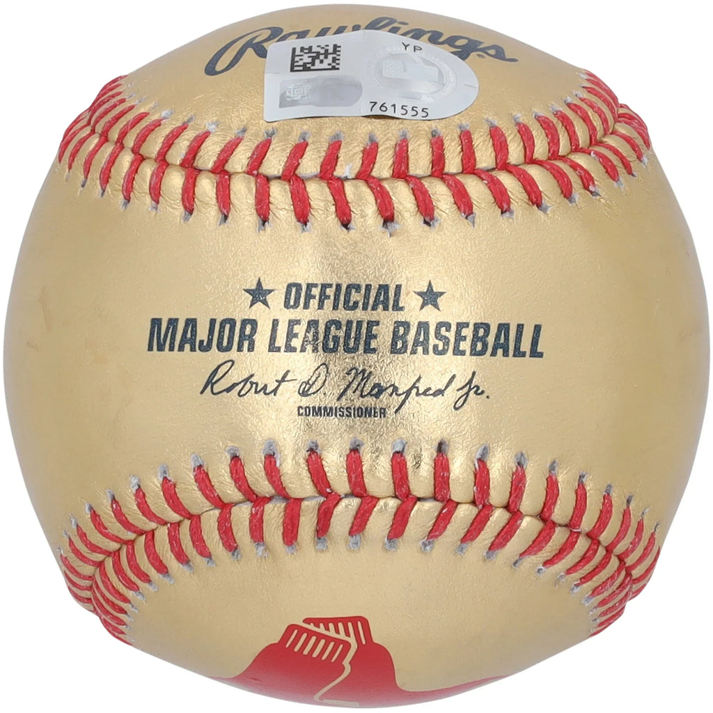 Masataka Yoshida Signed Gold Baseball | Boston Red Sox