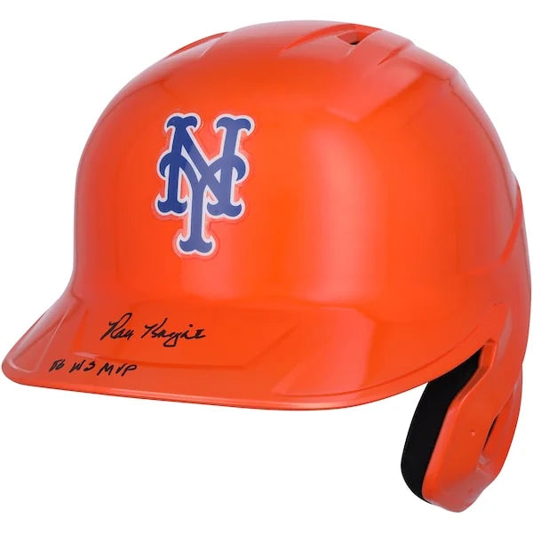 Ray Knight Signed Rawlings Mets Helmet | 1986 World Series MVP Inscription