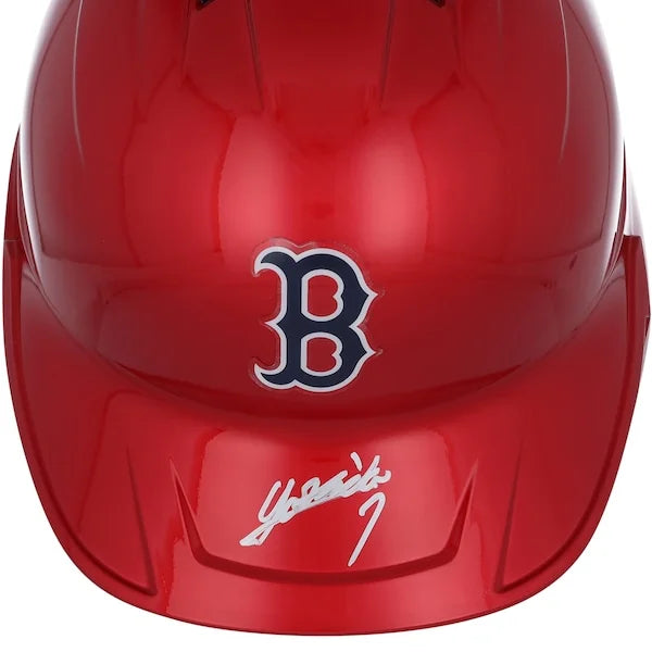 Masataka Yoshida Signed Boston Red Sox Alternate Chrome Rawlings Helmet