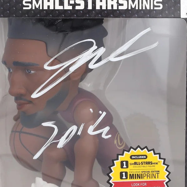 Donovan Mitchell Signed Cavaliers smALL-STARS Minis Figurine | Spida Inscription