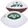 Braelon Allen Signed Jets Football | Wilson White Panel