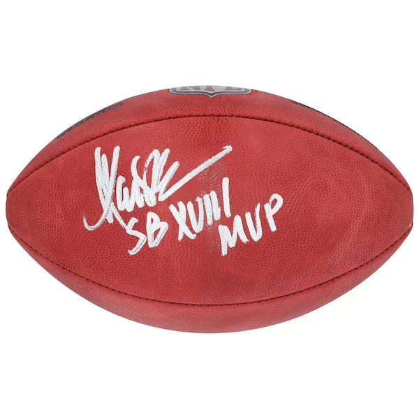 Marcus Allen Signed Raiders Football | SB XVIII MVP Inscription