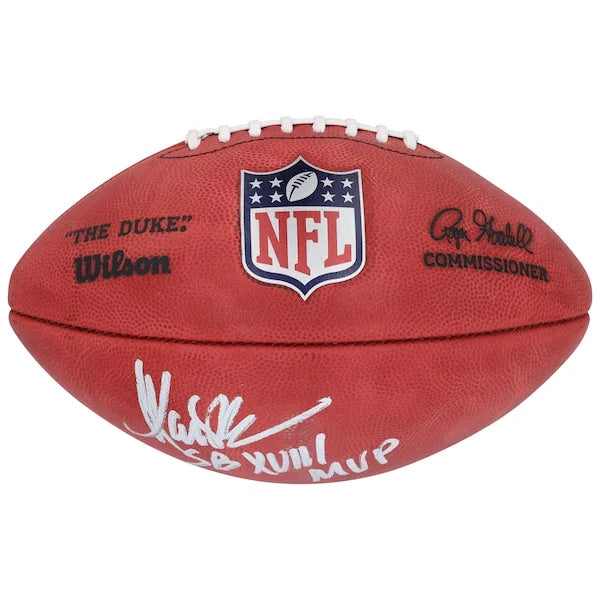 Marcus Allen Signed Raiders Football | SB XVIII MVP Inscription