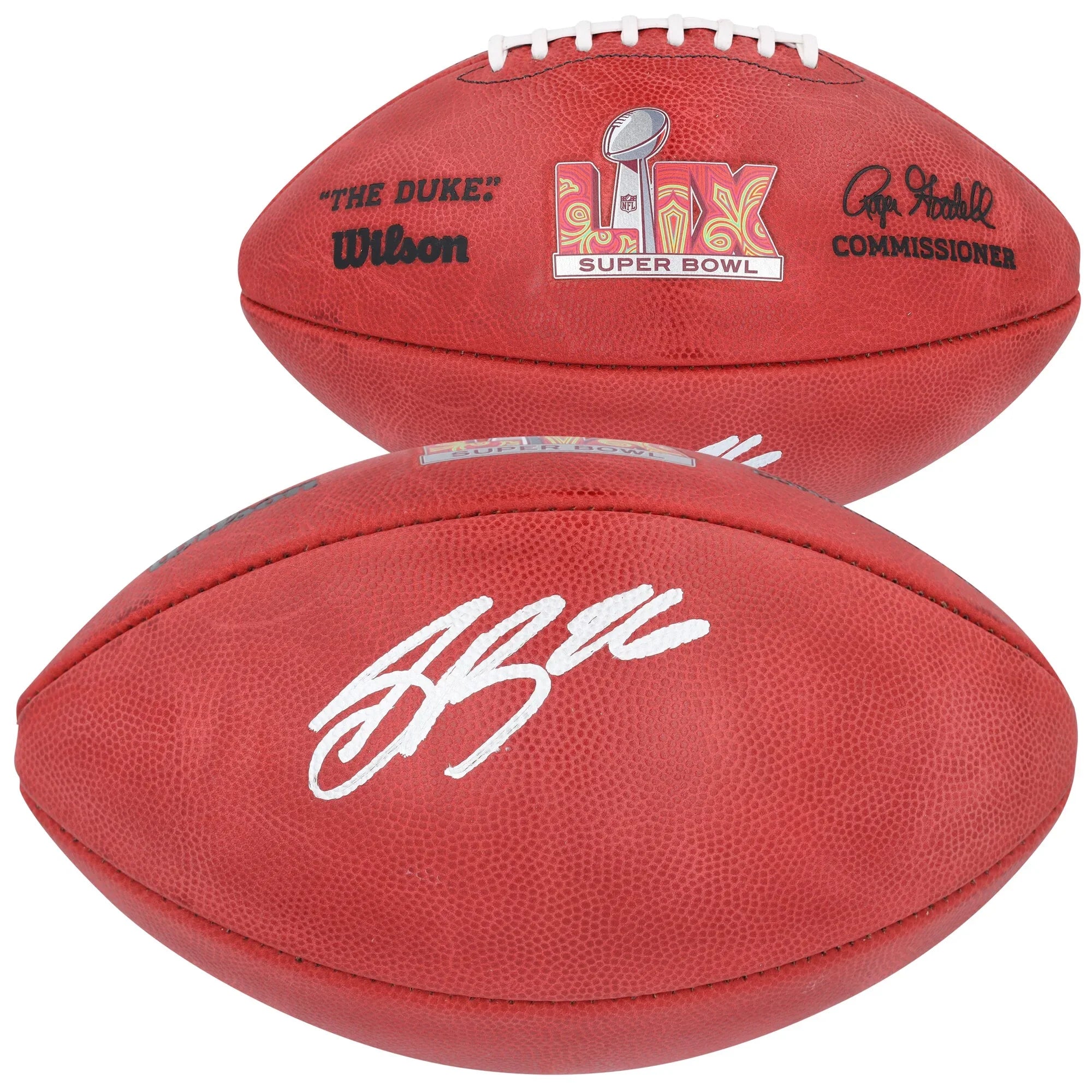Saquon Barkley Signed Super Bowl LIX Duke Football | Eagles
