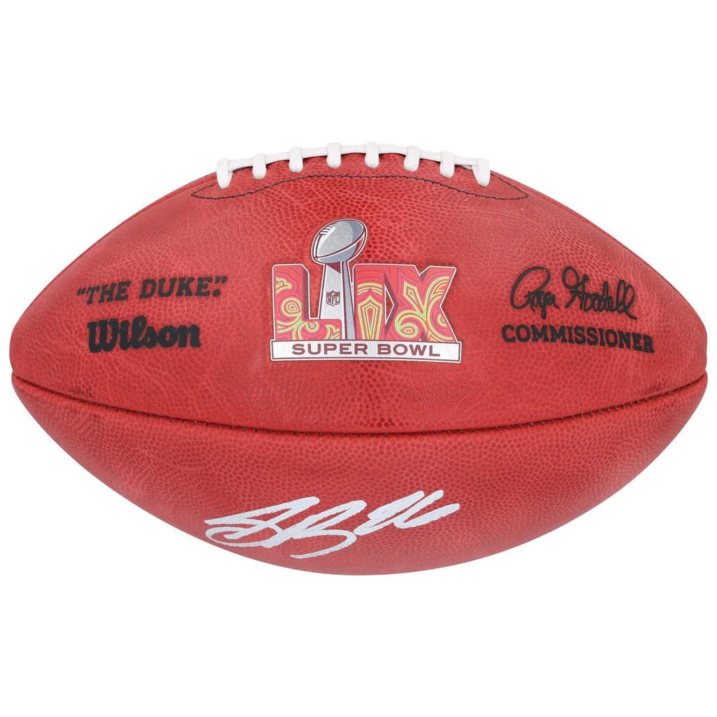 Saquon Barkley Signed Super Bowl LIX Duke Football | Eagles