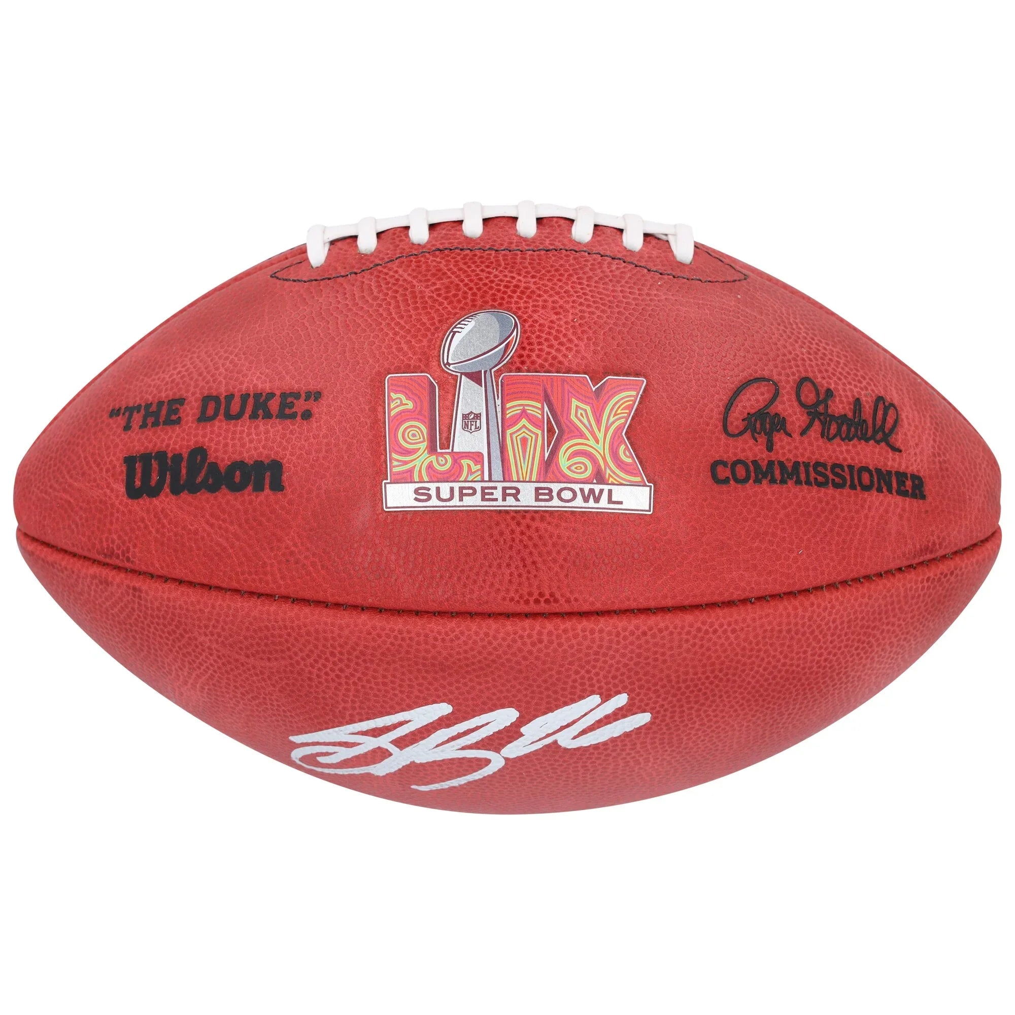 Saquon Barkley Signed Super Bowl LIX Duke Football | Eagles