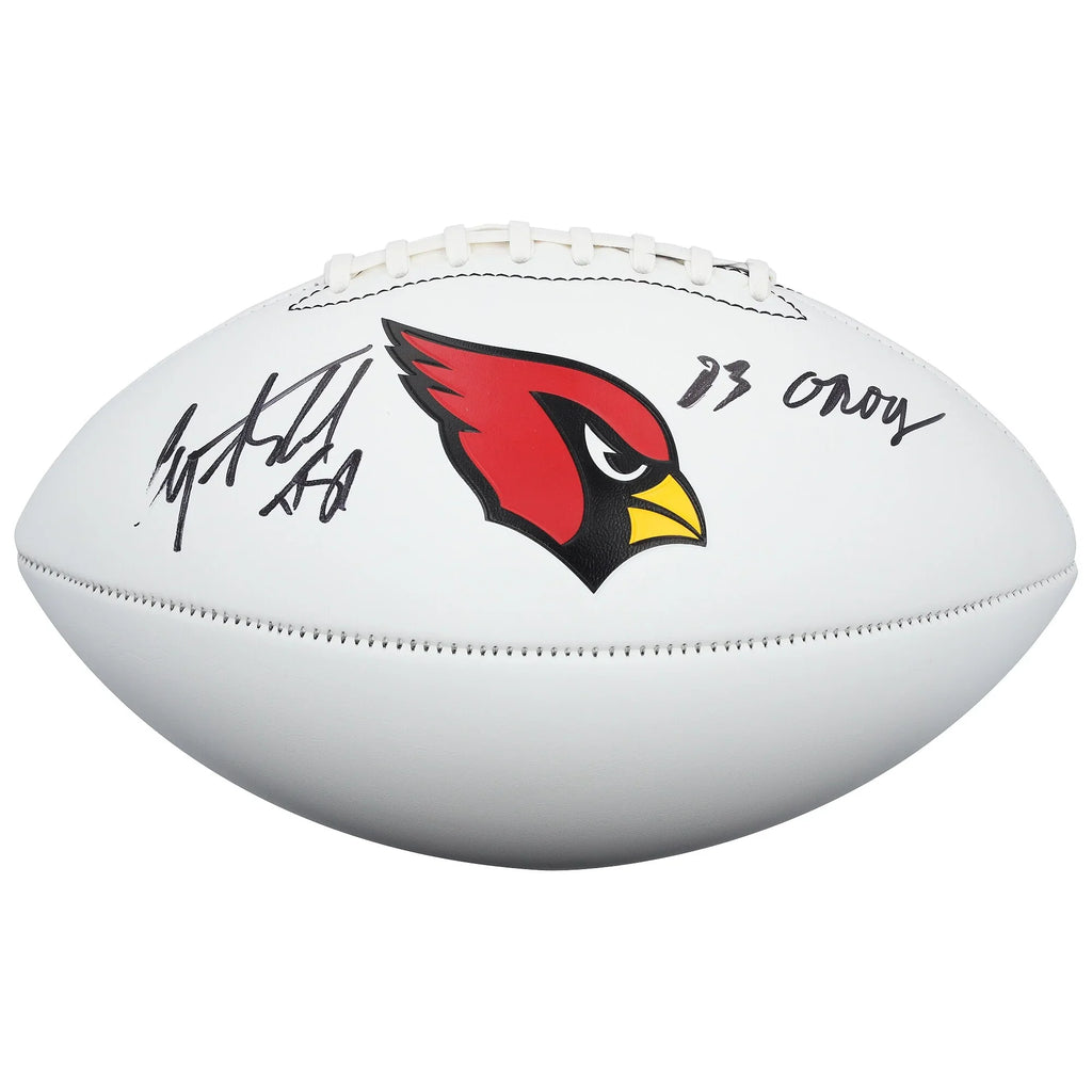 Anquan Boldin Signed Arizona Cardinals Football | 2023 OROY Inscription