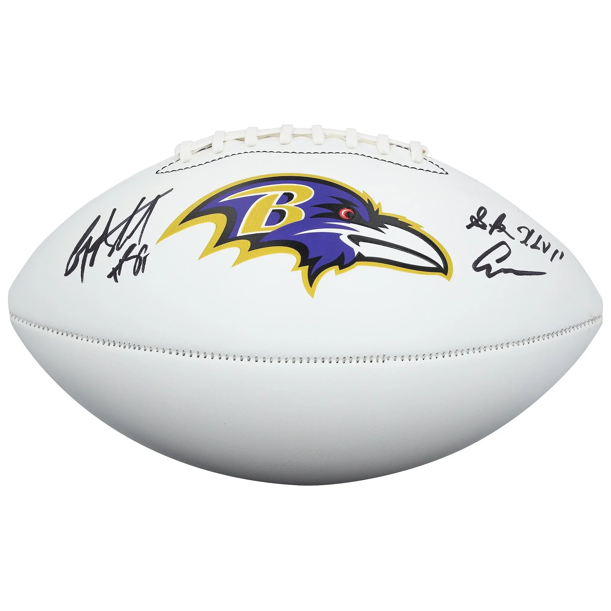 Anquan Boldin Signed Football | SB XLVII Champs Inscription