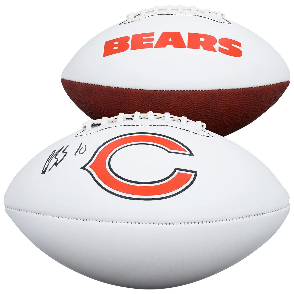Luther Burden III Signed Chicago Bears Football | Authenticated