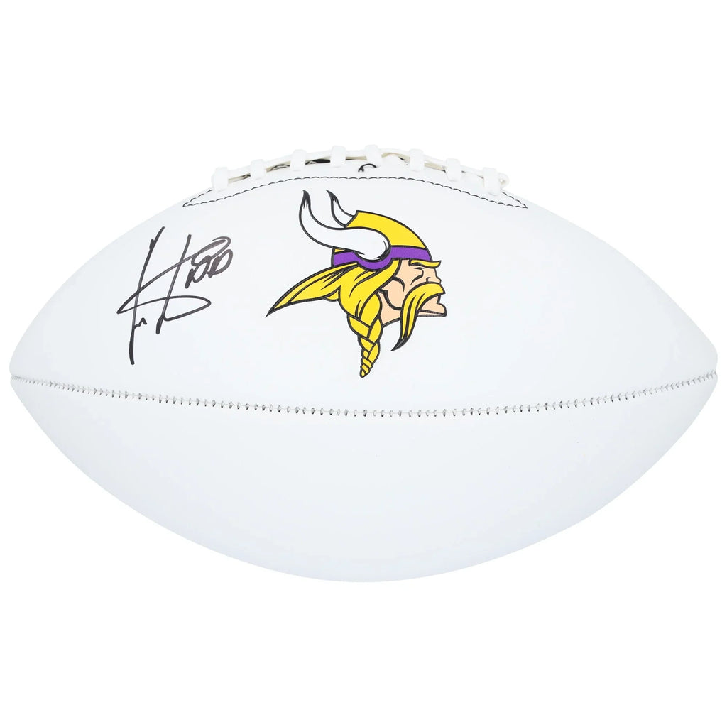 Cris Carter Signed Minnesota Vikings Franklin Football | Authenticated