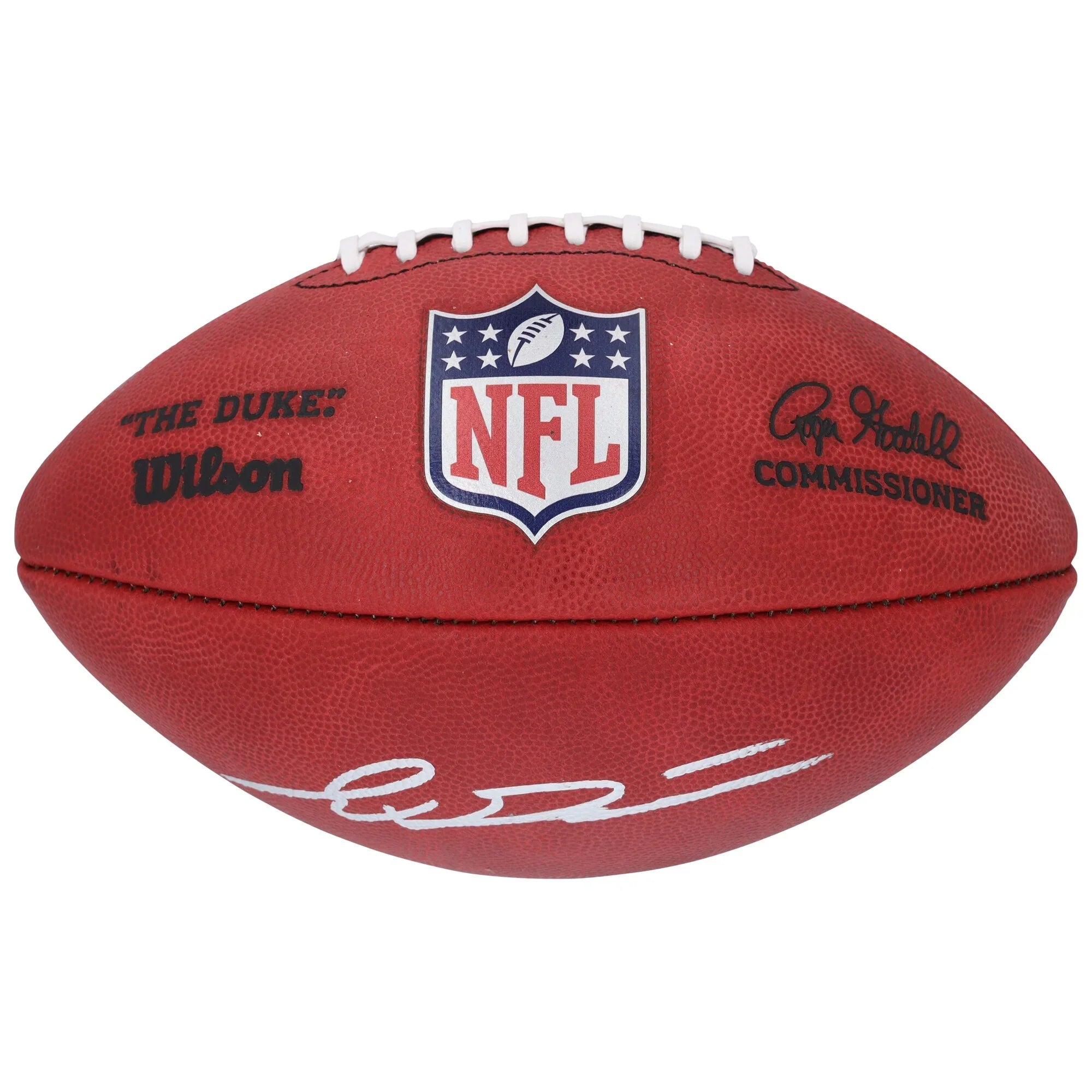 Jaxson Dart Signed Wilson Duke Football | New York Giants