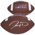 Jayden Daniels Signed LSU Replica Tigers Nike Football | Authenticated