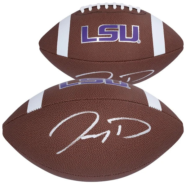 Jayden Daniels Signed LSU Replica Tigers Nike Football | Authenticated