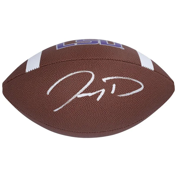 Jayden Daniels Signed LSU Replica Tigers Nike Football | Authenticated